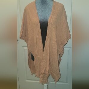 Universal Thread Peach Textured Boho Kimono